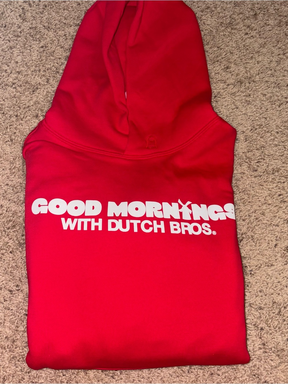 New Lonely Ghost x Dutch Bro Pop Up Good Morning Here For A Reason Sz S Red